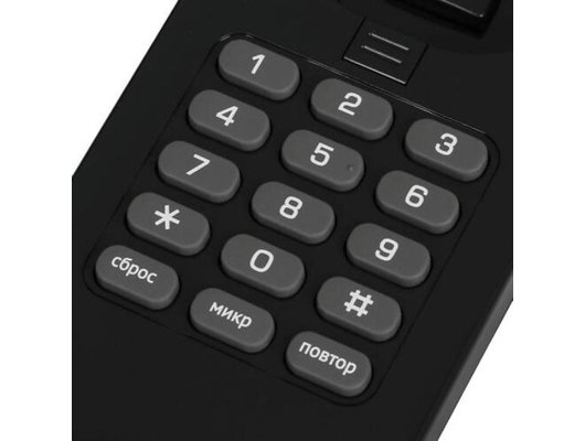 Проводной телефон TeXet TX-215 черный